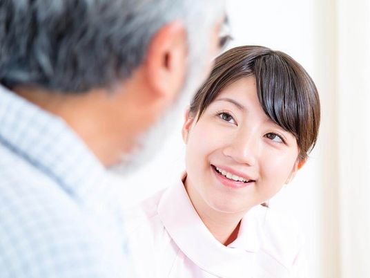 スタッフと利用者の会話