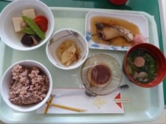 バランスの取れた食事内容