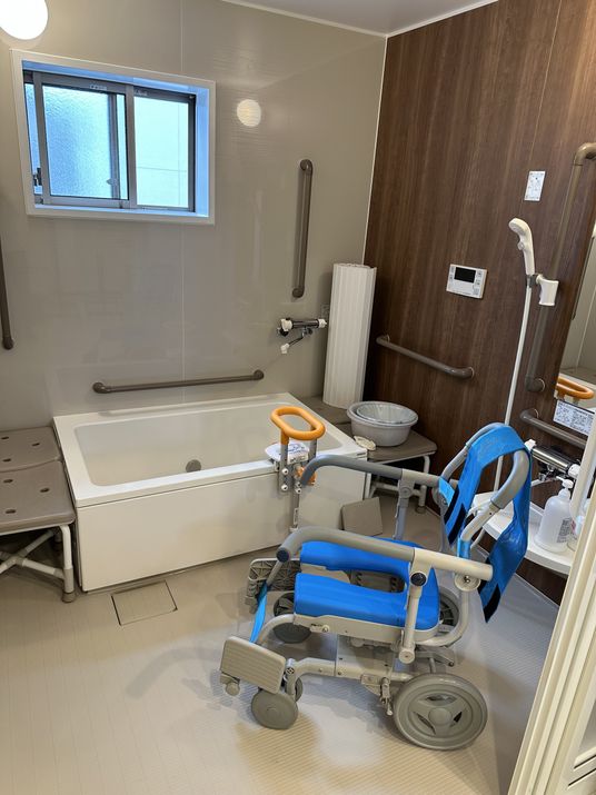 安全な浴室設備