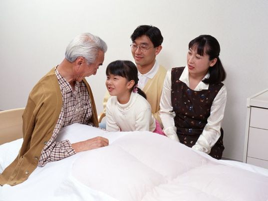 笑顔あふれる居室