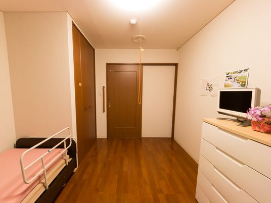 居心地の良い居室の一角