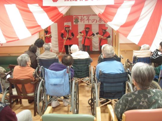 新年のイベント参加者