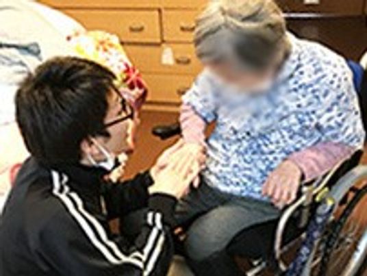 利用者との対話の居室