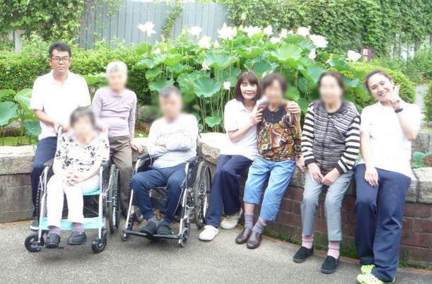 自然を楽しむ庭