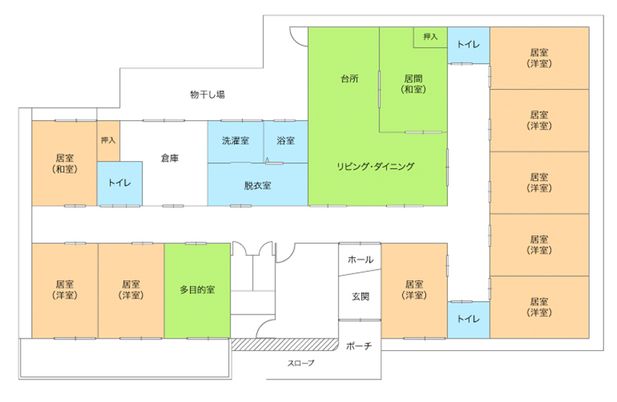 明るい間取り図