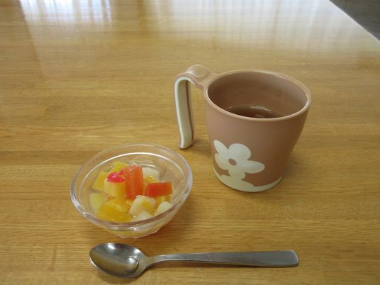 ゆったりしたダイニング