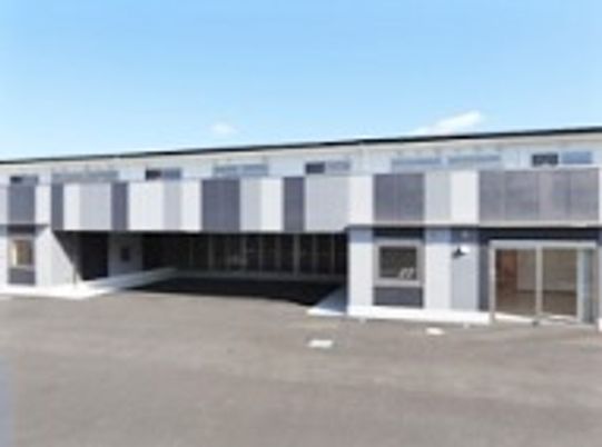 モダンな建物の外観