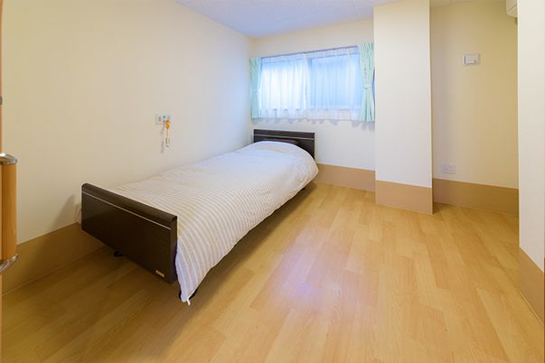 自然光が入る居室