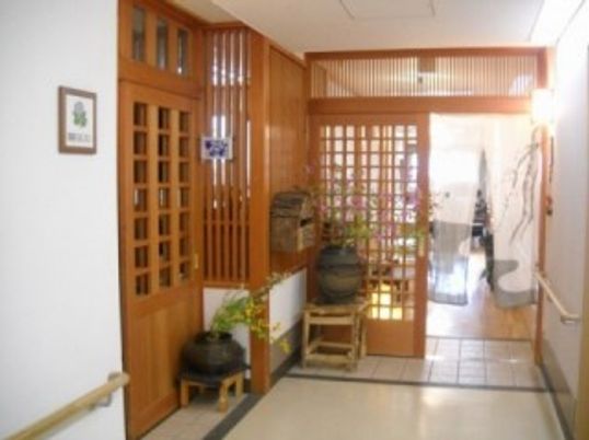 和風の落ち着いた廊下