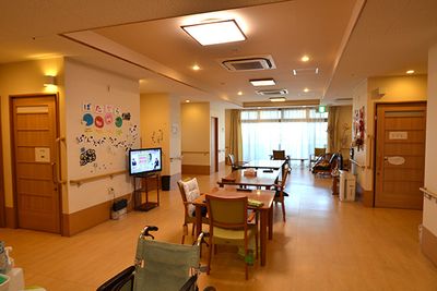 広々とした共用スペース