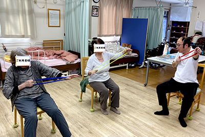 機能訓練の様子
