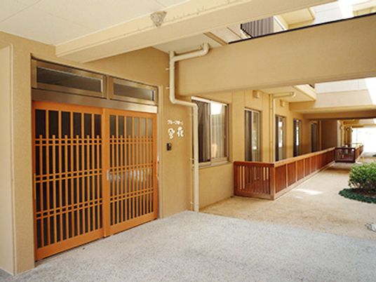 広々とした入居エリア