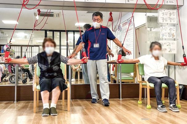 訓練中の様子