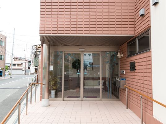 清潔感漂うエントランス