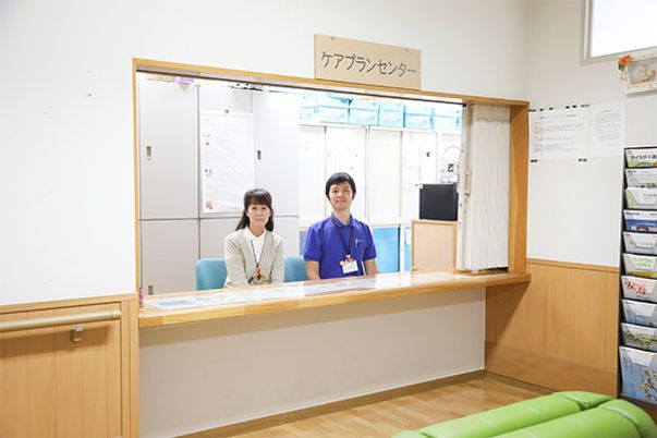 受付カウンター