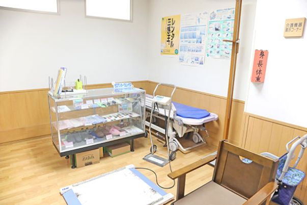 清潔感のある機能訓練室