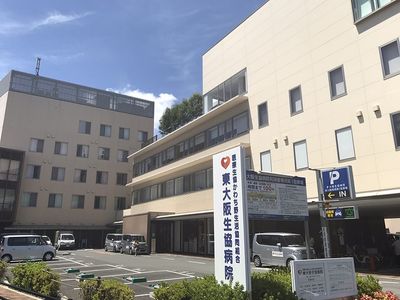 駐車場がある外観