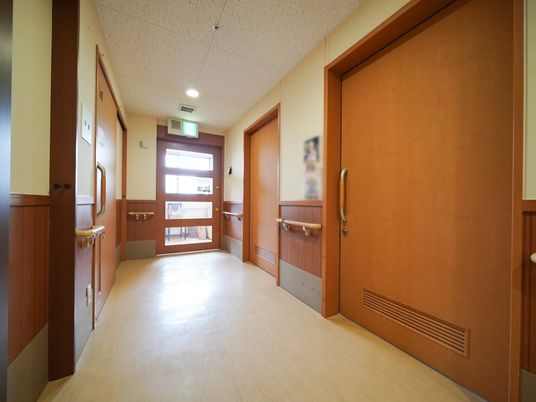 廊下の安全な造り