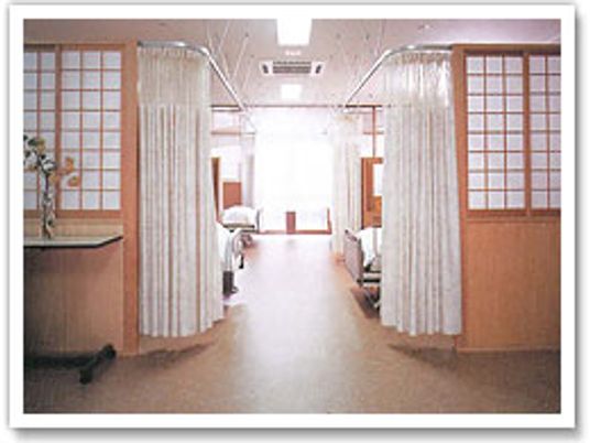 自然光の差し込む居室