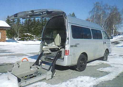 バリアフリー仕様の車両