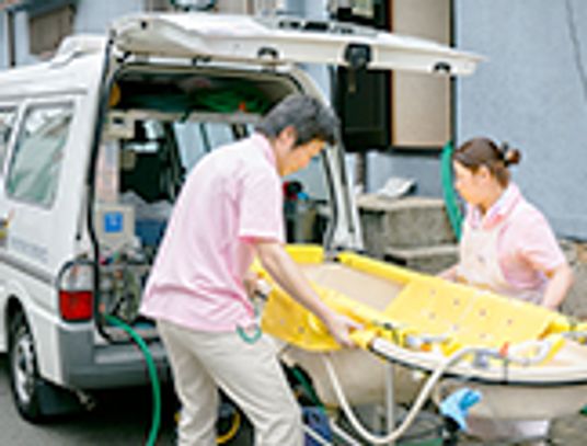 入浴ケアの支援準備