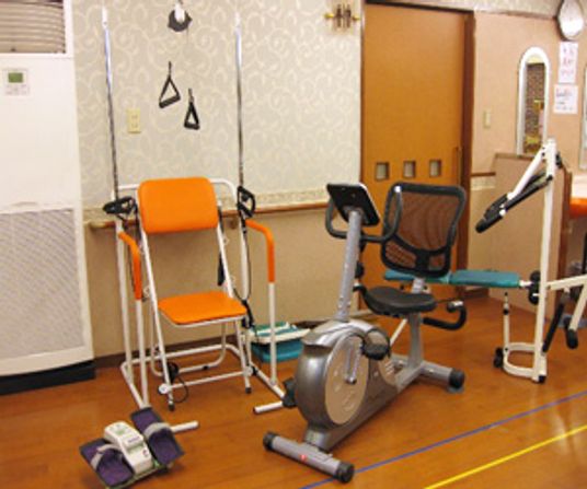 設備充実の機能訓練室