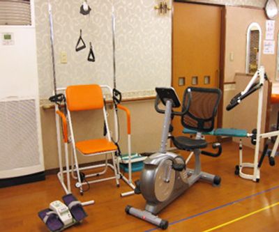 設備充実の機能訓練室