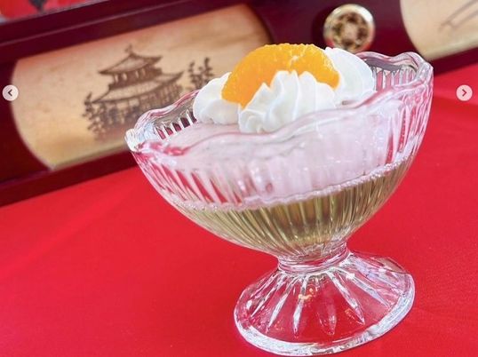 デザート盛り付け