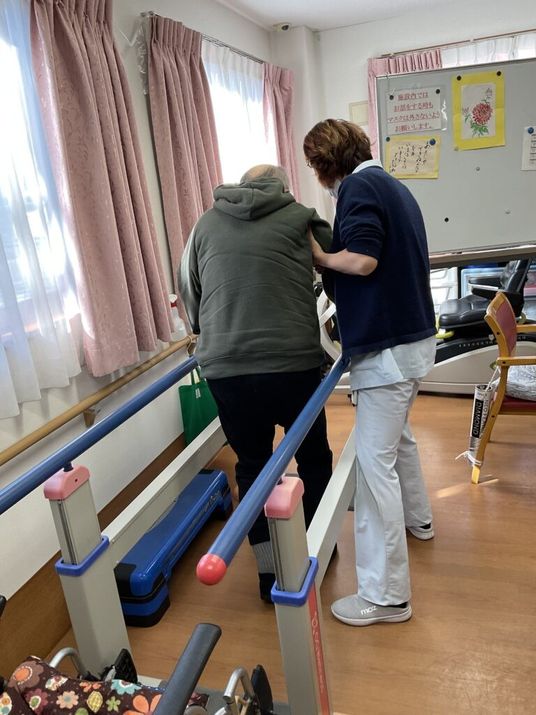 支援中の訓練室