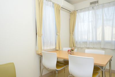 多機能な居室の一角
