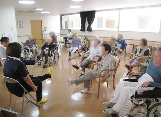 軽体操実施の部屋