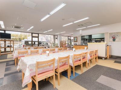 共有ダイニングの風景