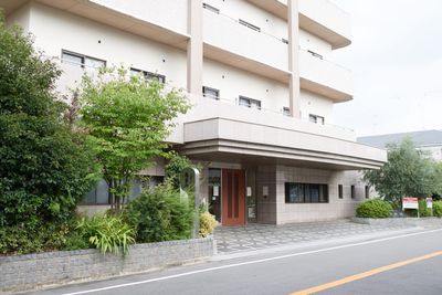 緑豊かなエントランス