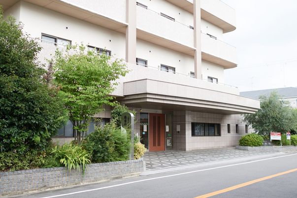 緑豊かなエントランス