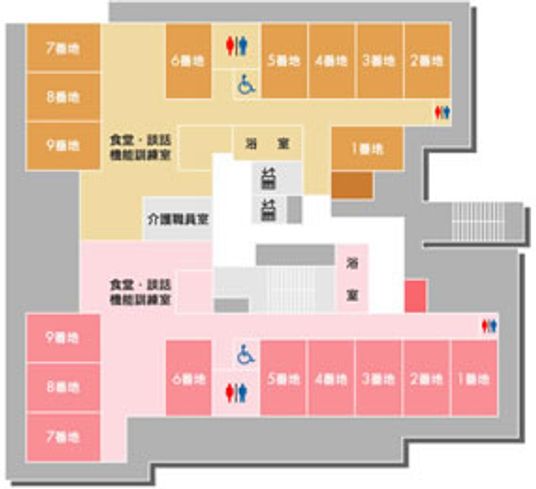 施設の館内見取り図