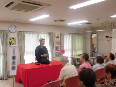 落語会の様子