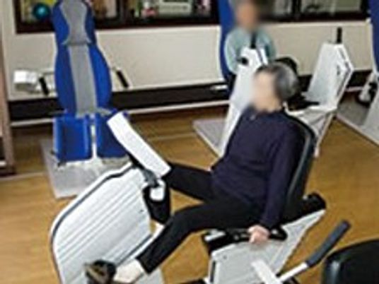訓練中の様子機能訓練室