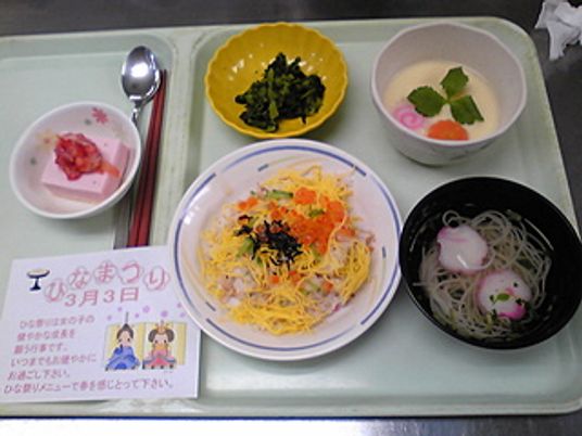 ひな祭りの料理