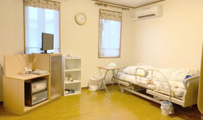 自然光が入る居室