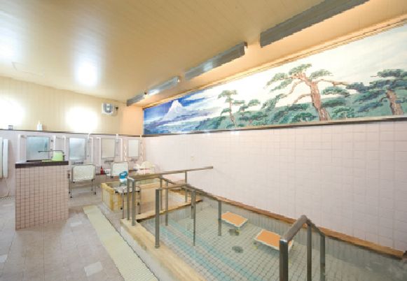 和風のバスルーム