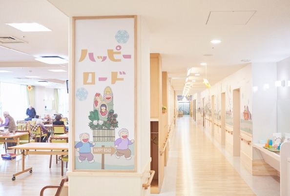 明るい廊下