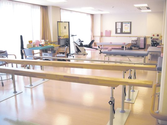 広々とした機能訓練室