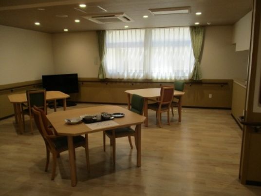自然光豊かな室内