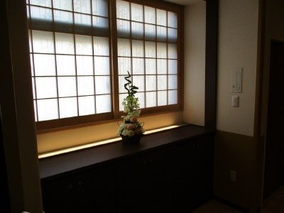 優しい光の和室
