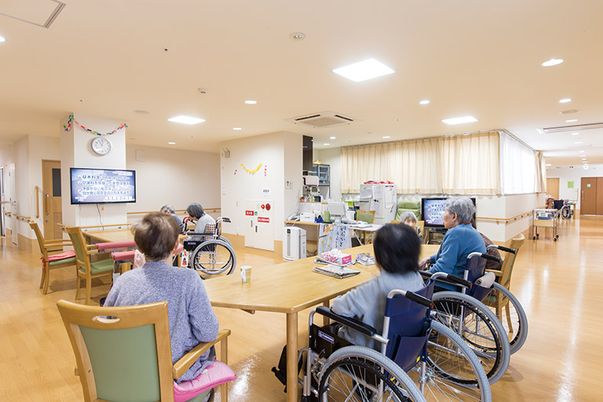 ゆったりとしたラウンジ