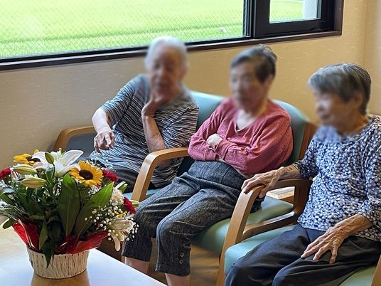 光差し込む居室