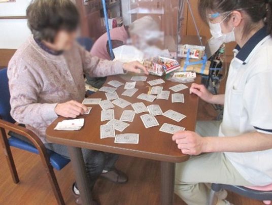 ゲームを楽しむ様子
