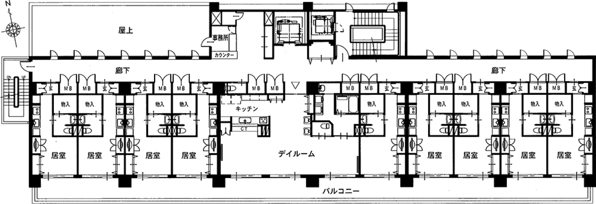 くつろぎのリビング