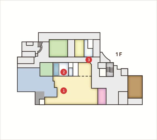 施設1階平面図