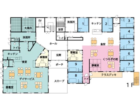 施設の設計図